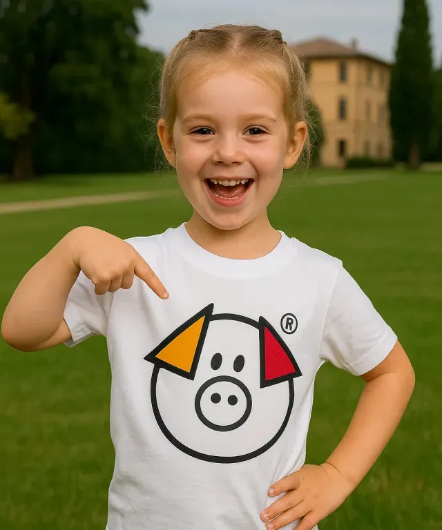 clai-t-shirt-bambini-maialino-coton-3-10-ans image 1