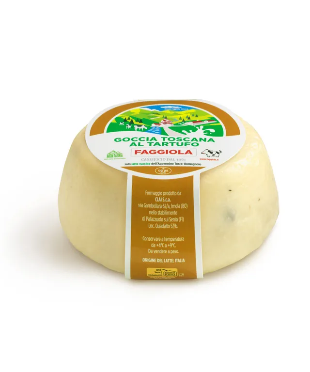 clai-faggiola-goccia-toscana-al-tartufo-fromage-au-lait-de-montagne image 1
