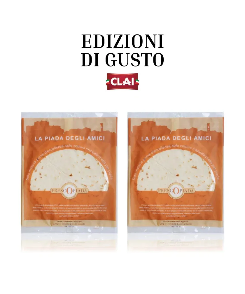 clai-piada-degli-amici-4-piadine-fra-ches-x-2-packs image 1