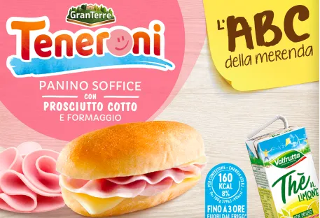 teneroni-il-soffice-panino-snack-prosciutto-cotto-fromage-158-kcal image 1