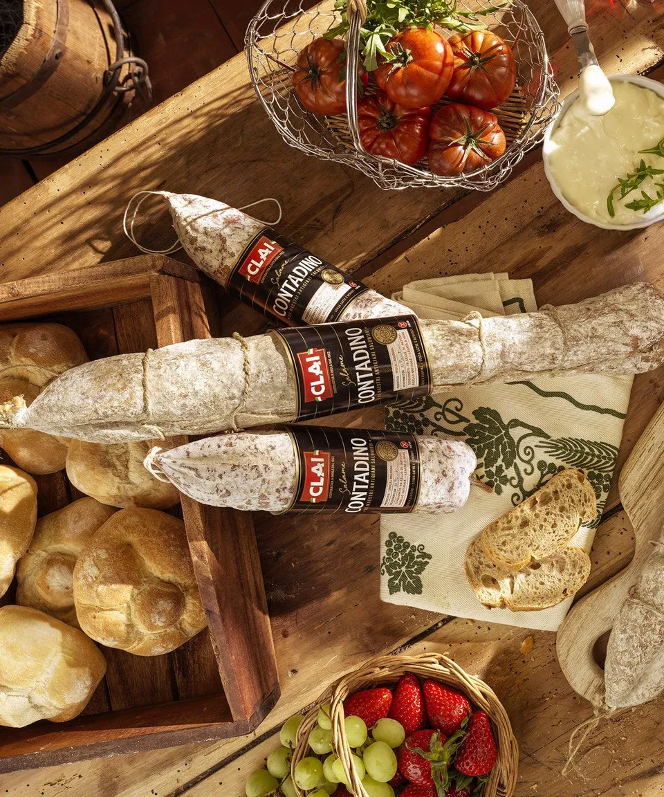 clai-salame-contadino-corto-salami-tradition-milienne image 1